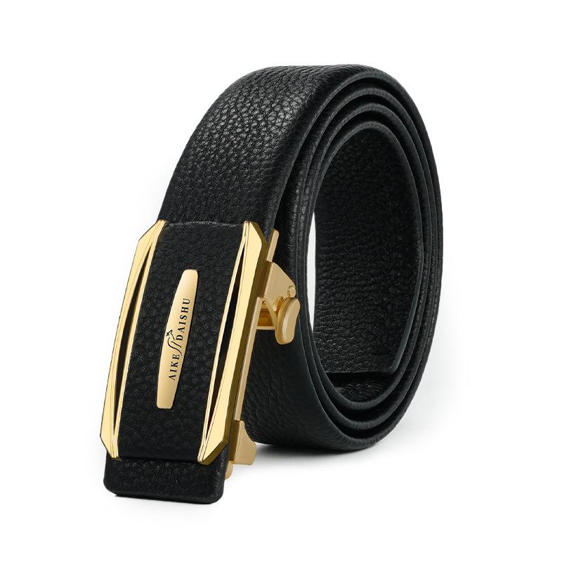 First Layer Cowhide Belt Men S Automatic Buckle Belt Leisure Business Leisure Young And Middle-Aged New Belt Men 130cm
First Layer Cowhide Belt Men S Automatic Buckle Belt Leisure Business Leisure Young And Middle-Aged New Belt Men 130cm
