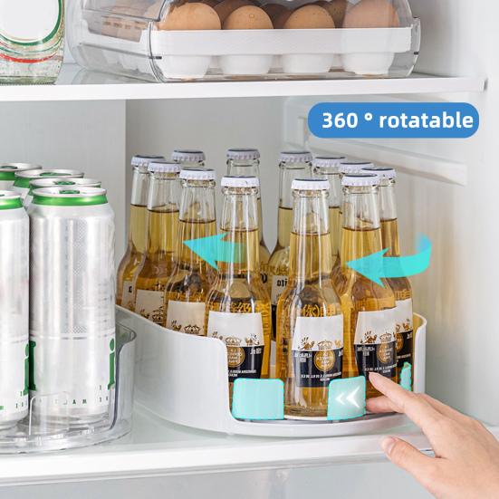 Fridge Storage Box Spice Rack 360-Degree Rotatable Design Large Capacity Transparent Turntable Condiment Organizer чистый
Fridge Storage Box Spice Rack 360-Degree Rotatable Design Large Capacity Transparent Turntable Condiment Organizer чистый