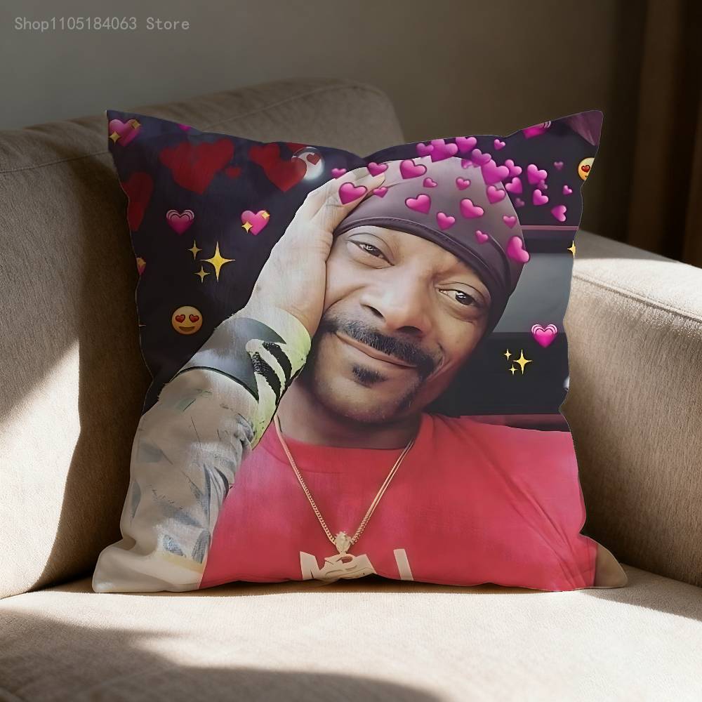 S-Snoop D-Dogg Pillowcases Bedroom Living Room Sofa Home Decor Polyester Cushion Cover with Zipper 30cmx30cm
S-Snoop D-Dogg Pillowcases Bedroom Living Room Sofa Home Decor Polyester Cushion Cover with Zipper 30cmx30cm