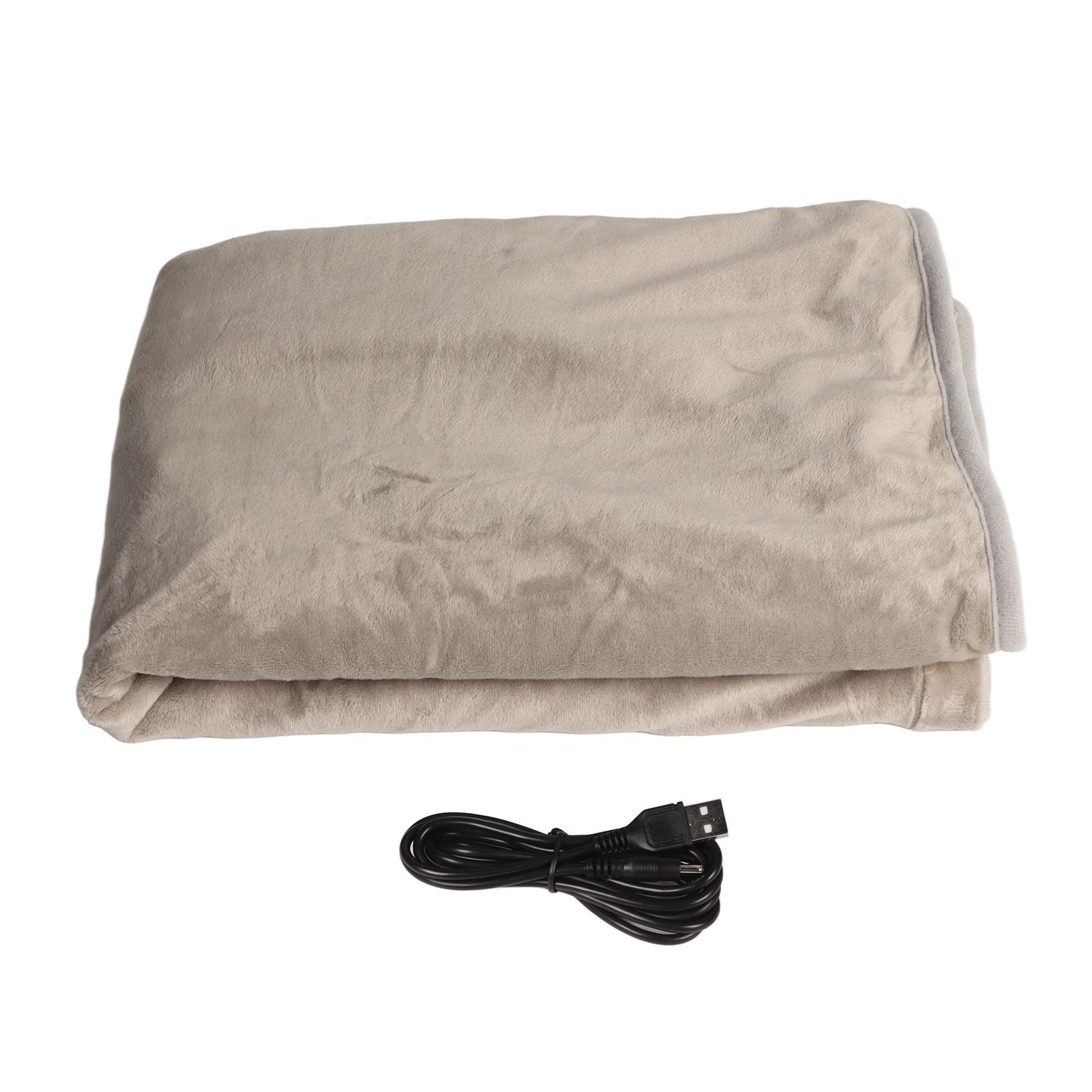 Heated Blanket USB 5V 2A Flannel Material Soft Comfortable Warm Electric Throw Blanket for Home Relaxing Sleeping
Heated Blanket USB 5V 2A Flannel Material Soft Comfortable Warm Electric Throw Blanket for Home Relaxing Sleeping