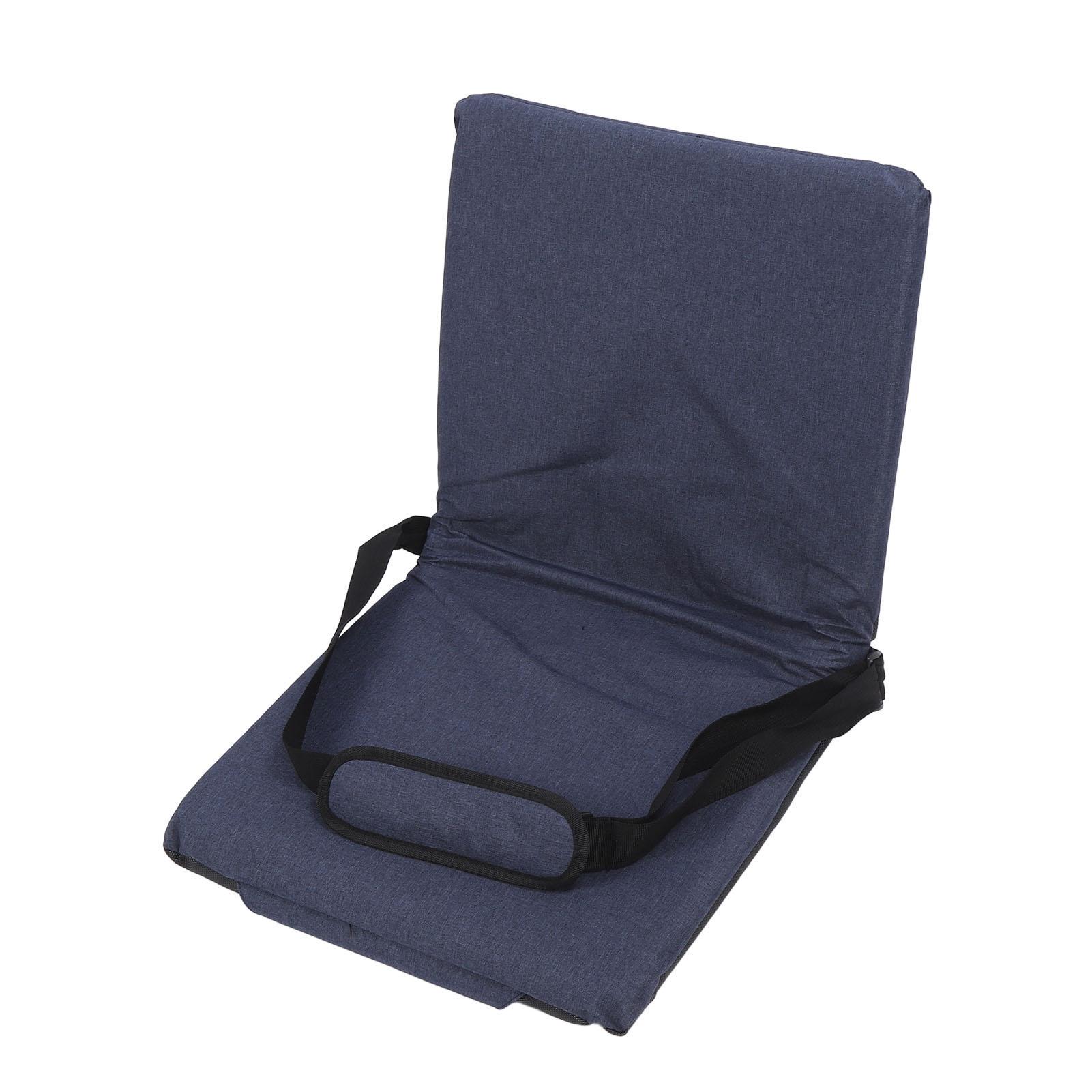 Portable Outdoor Camping Hunting Fishing Single Shoulder Strap Stand Folding Seat Adjustable Cushion Navy Blue
Portable Outdoor Camping Hunting Fishing Single Shoulder Strap Stand Folding Seat Adjustable Cushion Navy Blue
