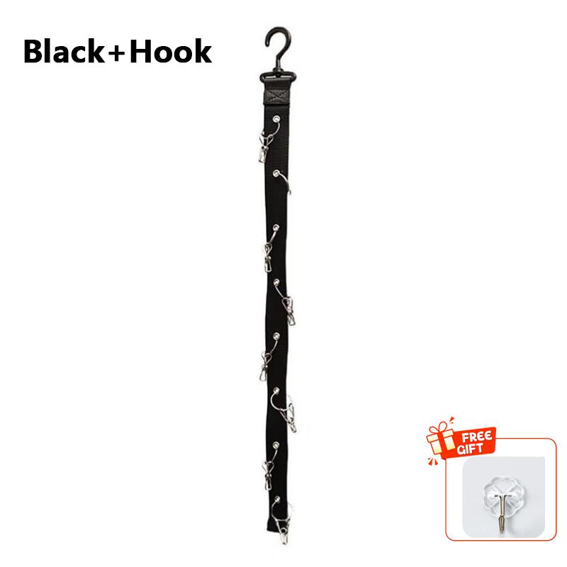 Hat Storage Artifact Home Vertical Multi-clip Peaked Cap Baseball Cap Hook Dormitory Wardrobe Hat Hanger 8 Clips Storage Lanyard
Hat Storage Artifact Home Vertical Multi-clip Peaked Cap Baseball Cap Hook Dormitory Wardrobe Hat Hanger 8 Clips Storage Lanyard