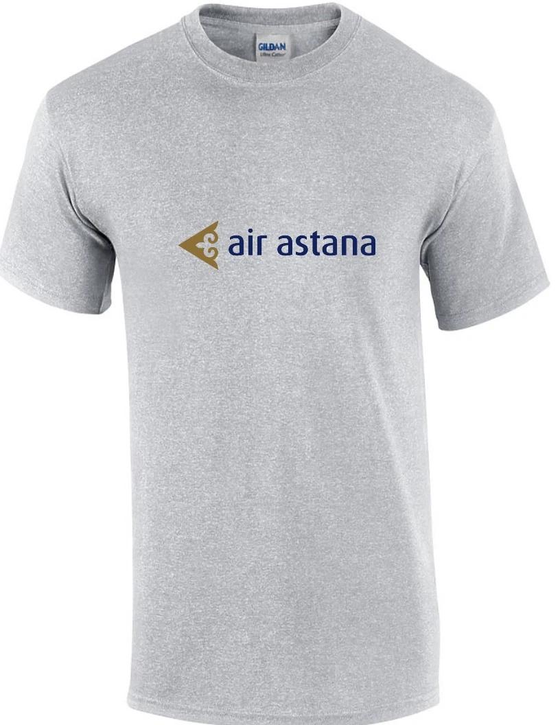 Спортивная серая хлопковая футболка Air Astana с золотисто-синим логотипом, авиакомпания Казахстана M
Спортивная серая хлопковая футболка Air Astana с золотисто-синим логотипом, авиакомпания Казахстана M