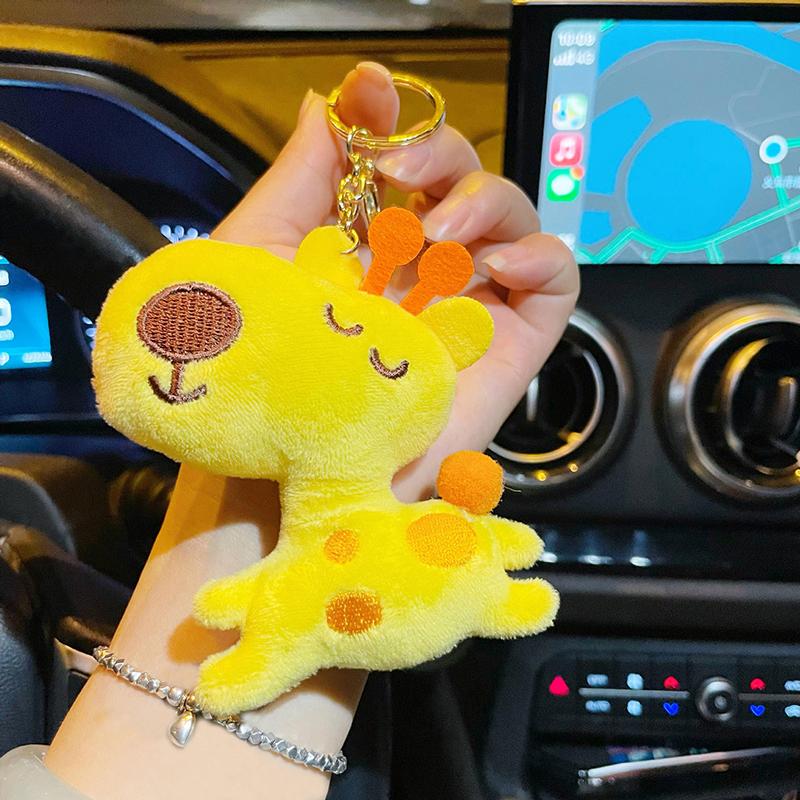 Creative Stuffed Deer Toy Giraffe Doll Key Chain Nice Pendant Long-Necked Deer Animal Keyring Girl Bag Trinket Children Gift
Creative Stuffed Deer Toy Giraffe Doll Key Chain Nice Pendant Long-Necked Deer Animal Keyring Girl Bag Trinket Children Gift