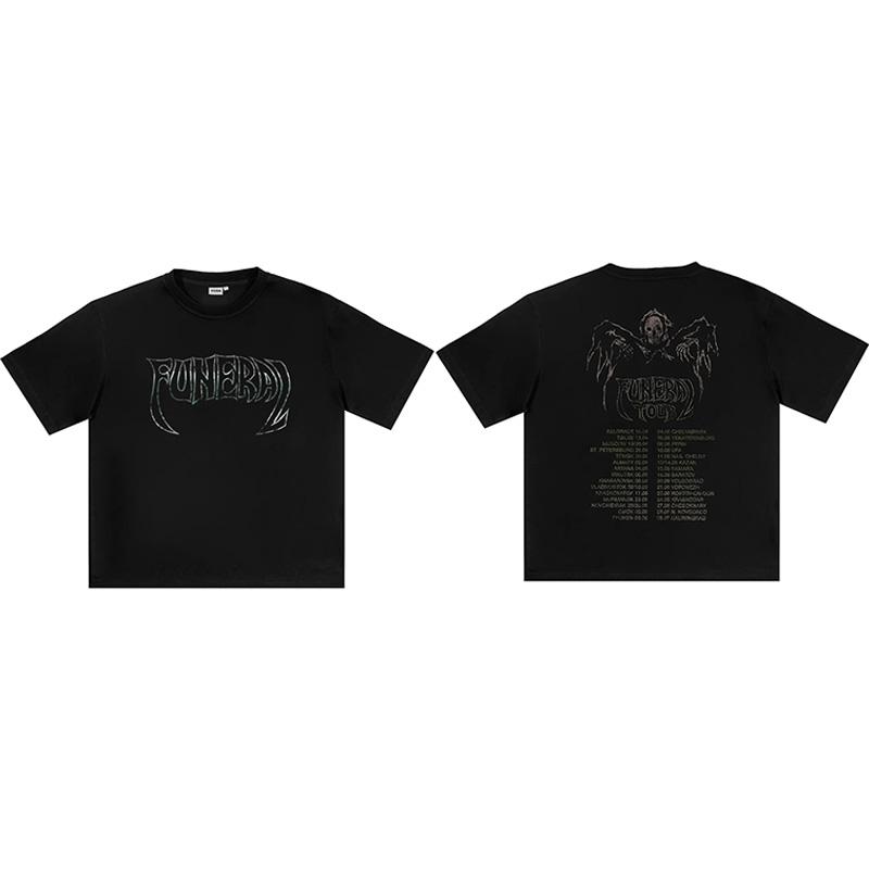 Unisexs TShirt FUNERAL TOUR Gothic Vintage Grunge Cotton Graphic Oversized Fashion Short Sleeve Tops Tees Y2k Streetwear Clothing 4XL
Unisexs TShirt FUNERAL TOUR Gothic Vintage Grunge Cotton Graphic Oversized Fashion Short Sleeve Tops Tees Y2k Streetwear Clothing 4XL