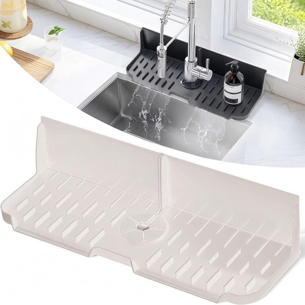 Silicone Faucet Mat 5° Bevel Drip Catcher New Sink Splash Guard Kitchen Bathroom сірий
Silicone Faucet Mat 5° Bevel Drip Catcher New Sink Splash Guard Kitchen Bathroom сірий