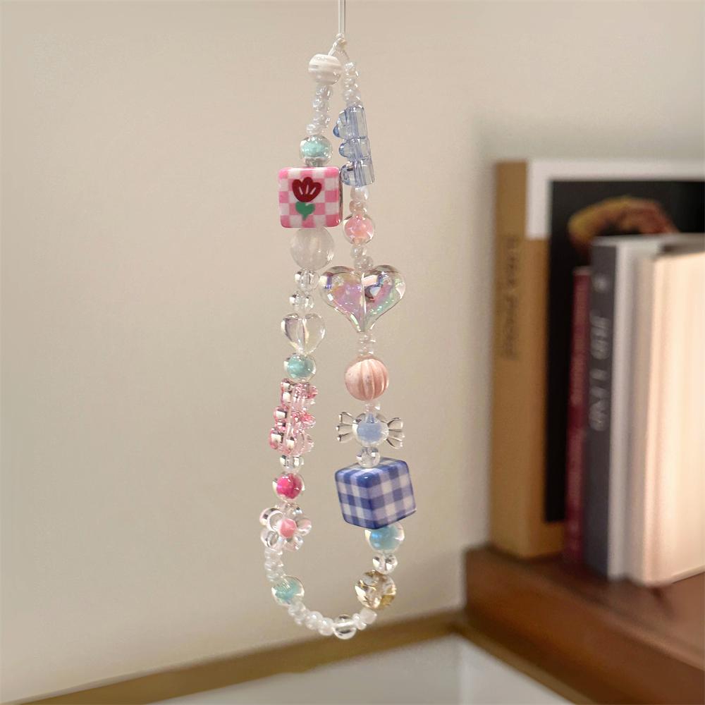 INS Pink Blue Bear Flower Beads Phone Chain Trendy Pendant For iPhone Samsung Accessories Cute Phone Hanging Rope For Girl Strap
INS Pink Blue Bear Flower Beads Phone Chain Trendy Pendant For iPhone Samsung Accessories Cute Phone Hanging Rope For Girl Strap