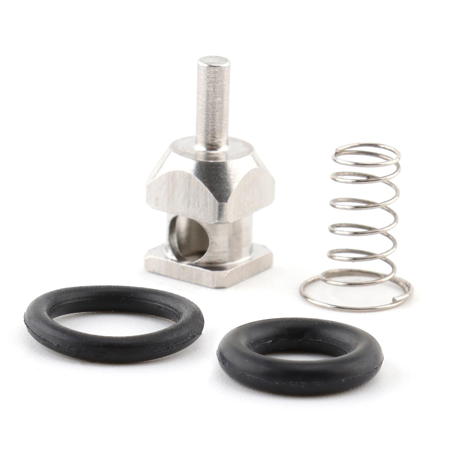 Aluminum Check Valve Kit for Harley Delphi Fuel Injection 2001+ with O-Rings Spring Gasket Fit Touring Softail Dyna A
Aluminum Check Valve Kit for Harley Delphi Fuel Injection 2001+ with O-Rings Spring Gasket Fit Touring Softail Dyna A