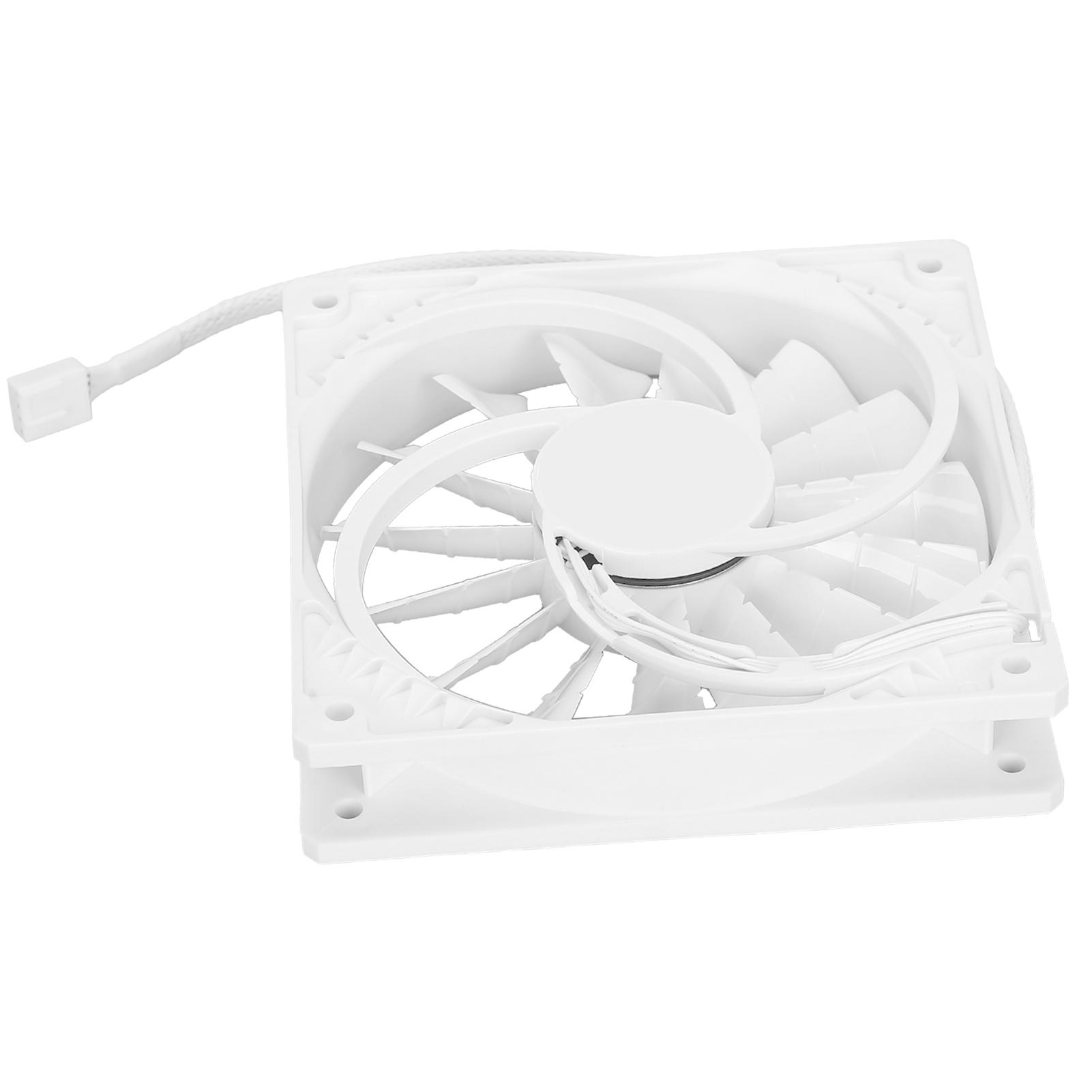 Корпусной вентилятор Высокий воздушный поток Тихий выдув Радиатор 15 лопастей 4-контактный Охлаждение компьютера F120 12025Белый
Корпусной вентилятор Высокий воздушный поток Тихий выдув Радиатор 15 лопастей 4-контактный Охлаждение компьютера F120 12025Белый