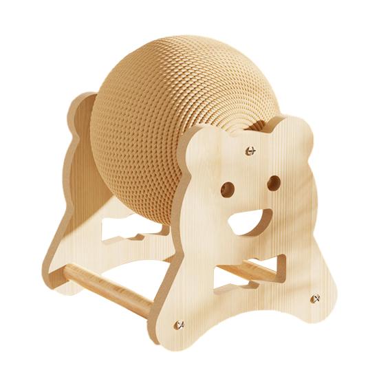 Scratcher Toy Natural Sisal Scratching Wooden Base Ball with Interactive Play And Exercise Toy C
Scratcher Toy Natural Sisal Scratching Wooden Base Ball with Interactive Play And Exercise Toy C