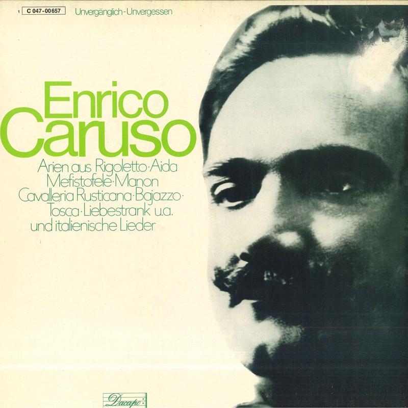 LP Record ENRICO CARUSO Arien 1C04700657M DACAPO Germany Classical Used
LP Record ENRICO CARUSO Arien 1C04700657M DACAPO Germany Classical Used