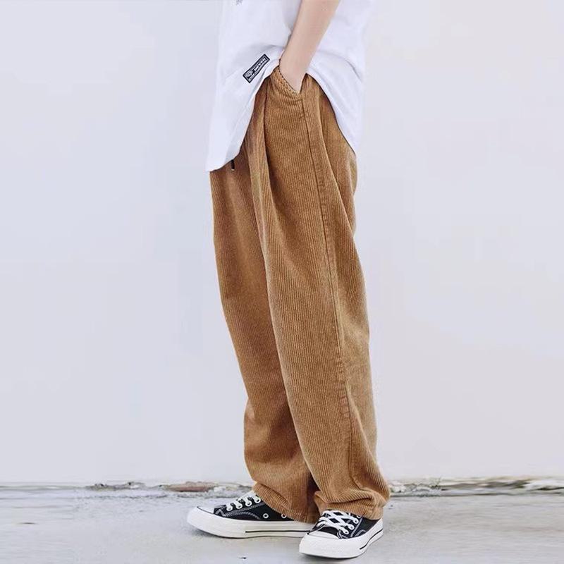 Men s and Women s Retro Japanese-Style Loose Fit Corduroy Pants L коричневий
Men s and Women s Retro Japanese-Style Loose Fit Corduroy Pants L коричневий