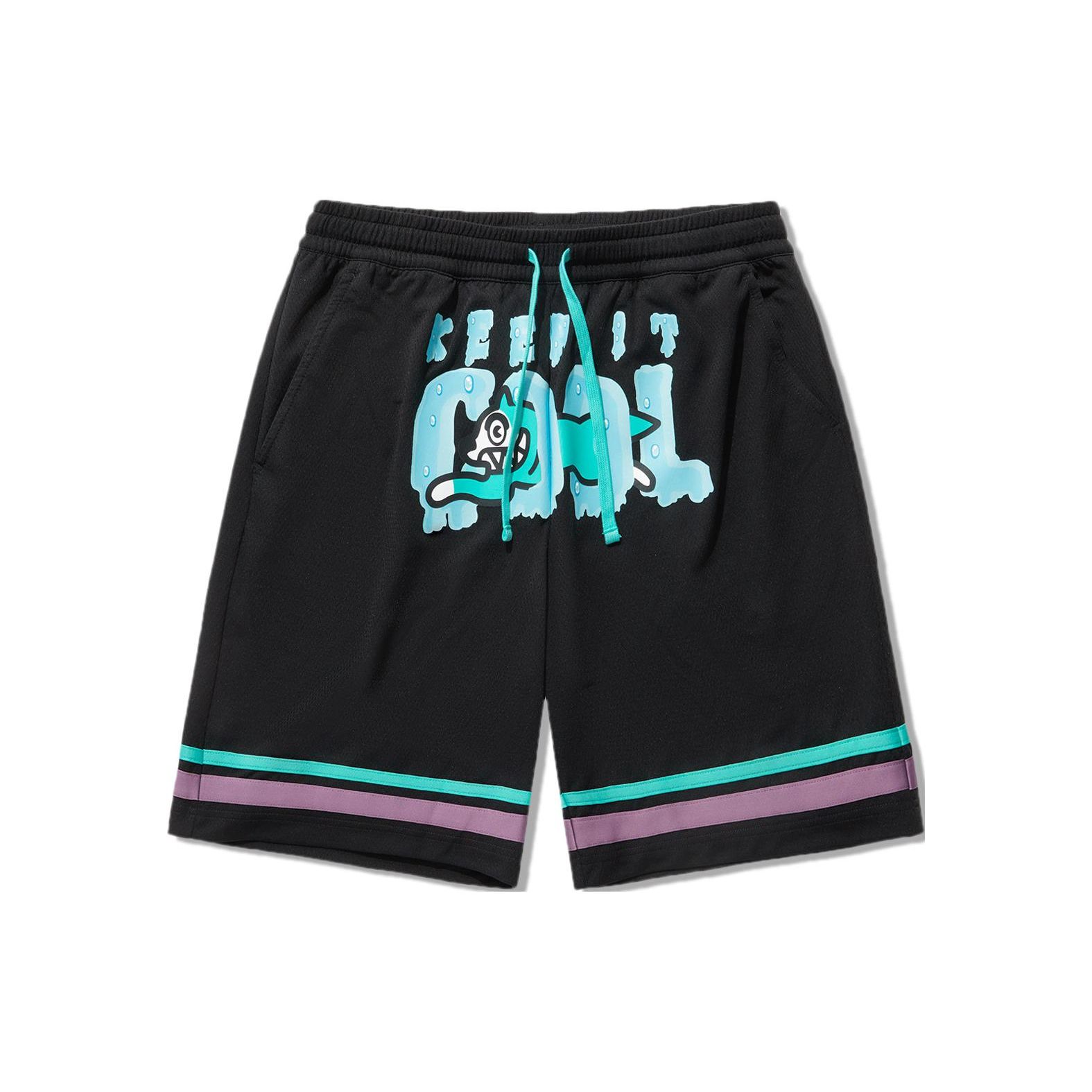 Li Ning X Icecream Collaboration Серия Скейтбордов Граффити Принт На шнуровке Средняя посадка Спортивные Повседневные Шорты Мужские шорты Черный AKSU791-1 M
Li Ning X Icecream Collaboration Серия Скейтбордов Граффити Принт На шнуровке Средняя посадка Спортивные Повседневные Шорты Мужские шорты Черный AKSU791-1 M