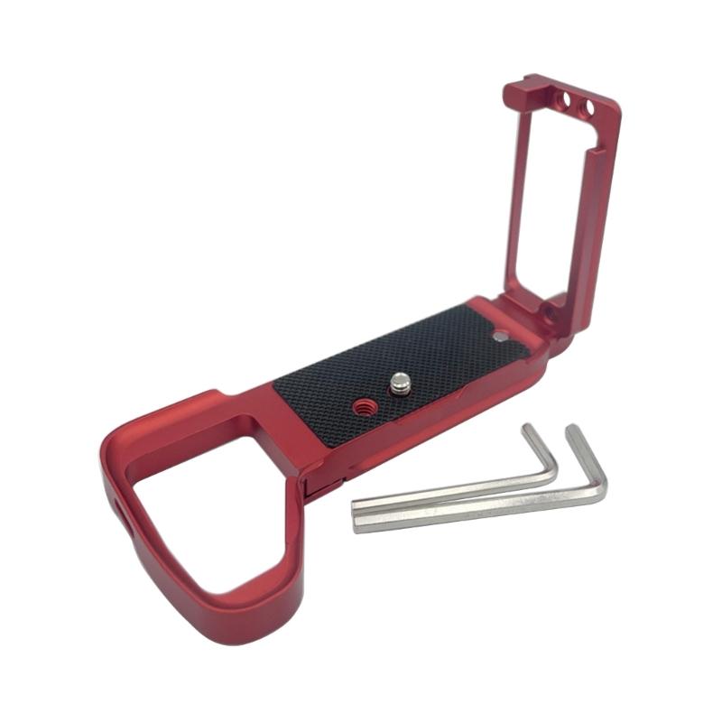 L-Shaped Metal Plate Bracket-Camera L Plate Quick Release Hand Grip for A7r4 a7m4 A7S3 A1 Camera червоний
L-Shaped Metal Plate Bracket-Camera L Plate Quick Release Hand Grip for A7r4 a7m4 A7S3 A1 Camera червоний
