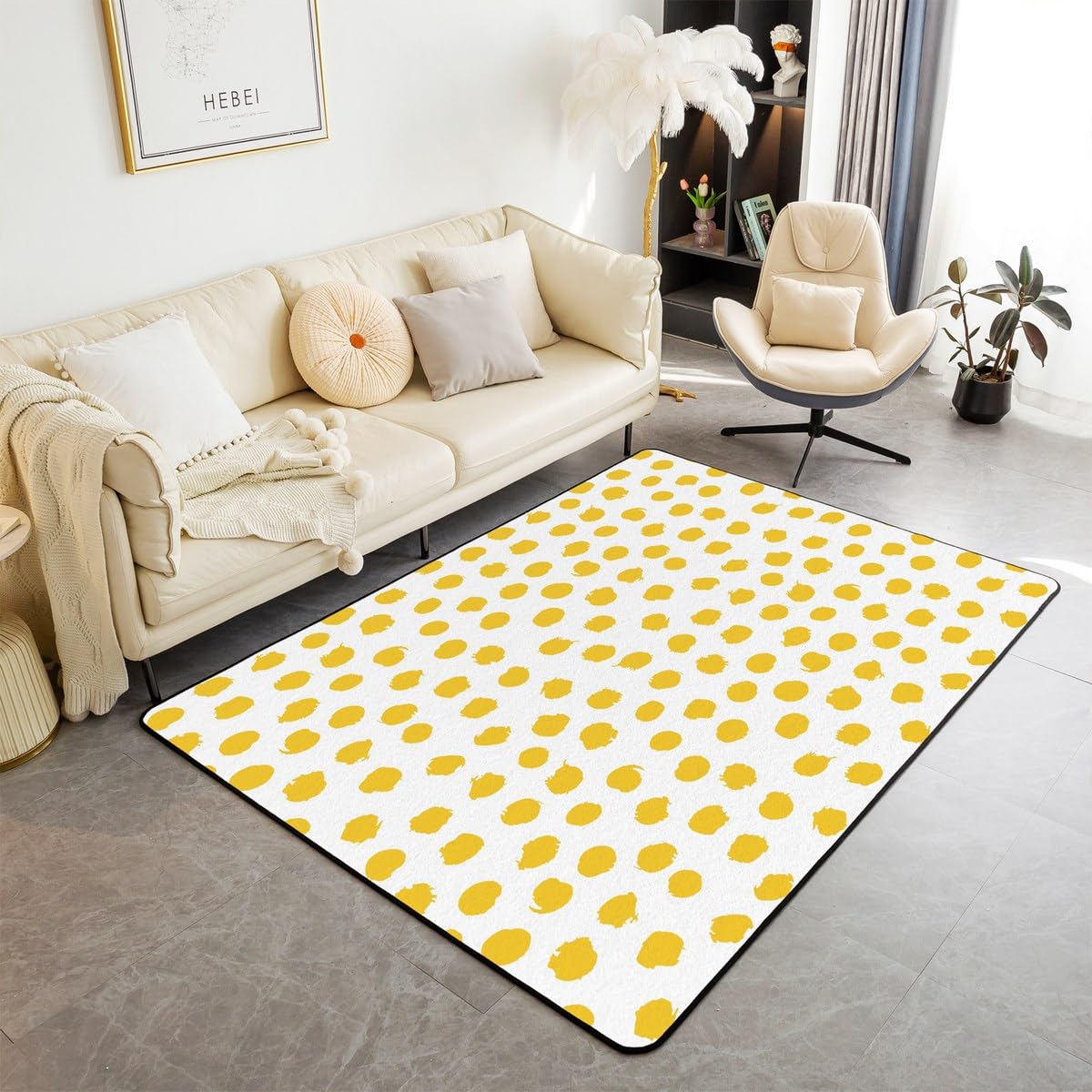 Erosebridal Brush Stroke Polka Dots Indoor Floor Mat 6 6 x 4 11 Boho Living Room Rugs for Teens Men Women Farmhouse Black White Decorative 160cm x 200cm
Erosebridal Brush Stroke Polka Dots Indoor Floor Mat 6 6 x 4 11 Boho Living Room Rugs for Teens Men Women Farmhouse Black White Decorative 160cm x 200cm