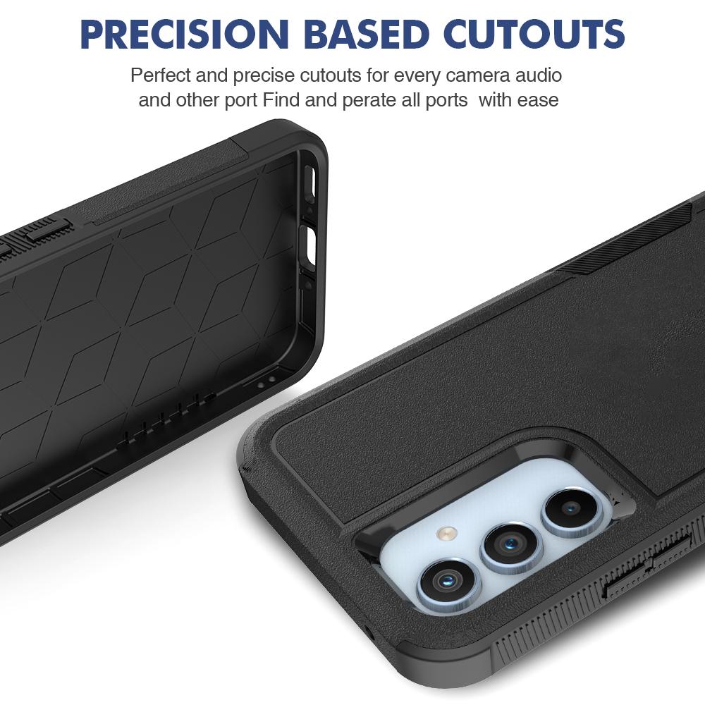 For Samsung Galaxy A54 5G Cell Phone Case PC+TPU Drop Protection Cover Black
For Samsung Galaxy A54 5G Cell Phone Case PC+TPU Drop Protection Cover Black