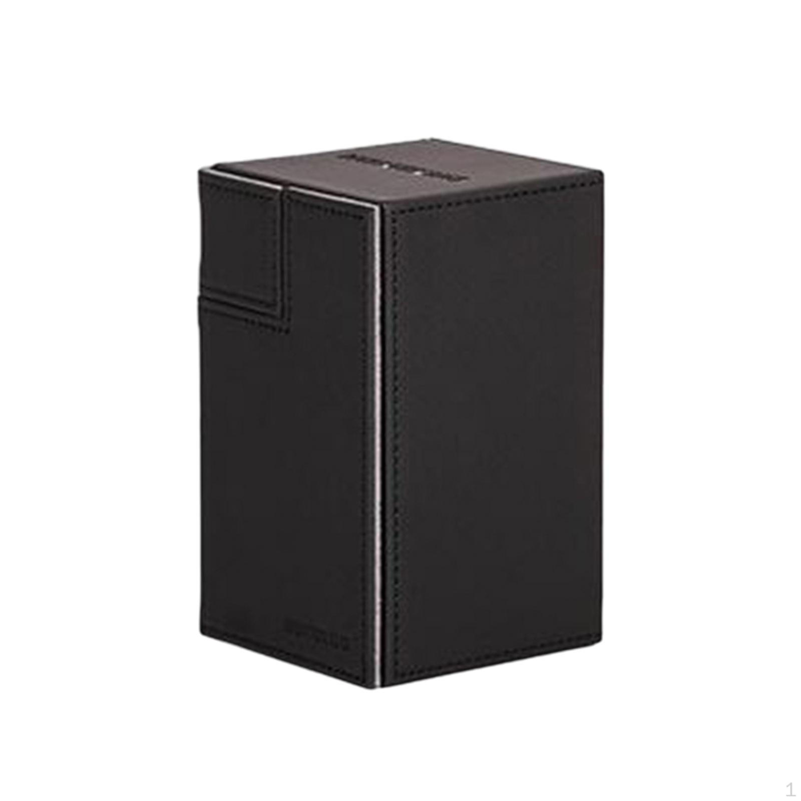 Board Game Card Storage Box Cards Collections Holder PU Leather Deck Case Trading чорний
Board Game Card Storage Box Cards Collections Holder PU Leather Deck Case Trading чорний