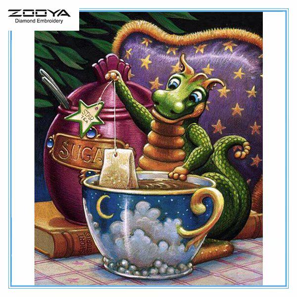 ЗООЯ DIY 3D Алмазная картина Дракон Вышивка Крестом Ремесло Стежок Домашний декор
ЗООЯ DIY 3D Алмазная картина Дракон Вышивка Крестом Ремесло Стежок Домашний декор