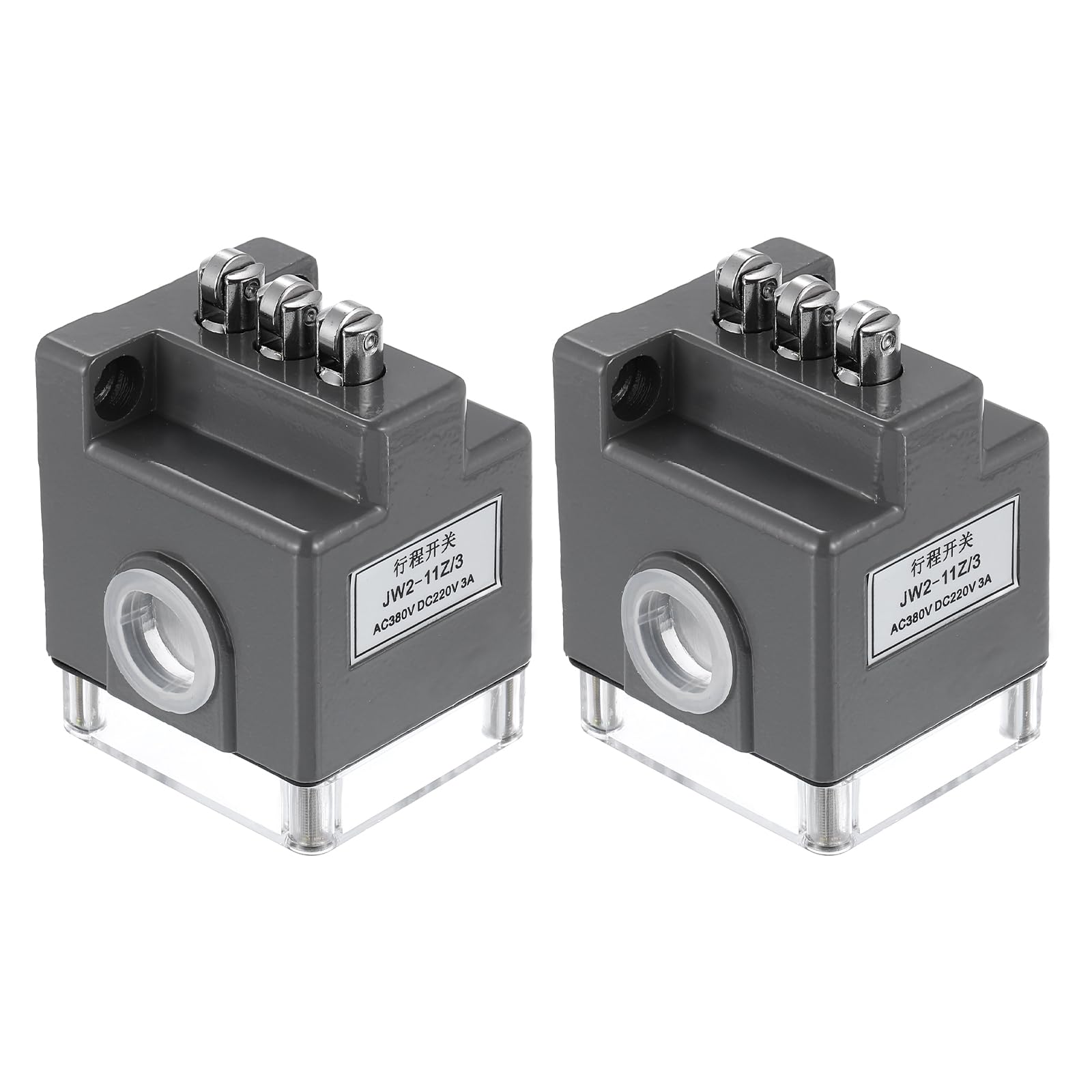 uxcell Limit Switch Roller Plunger Mount 3D Printer Door Switch Metal Momentary Switch 2pcs JW2-11Z/3 3NC+3NO
uxcell Limit Switch Roller Plunger Mount 3D Printer Door Switch Metal Momentary Switch 2pcs JW2-11Z/3 3NC+3NO