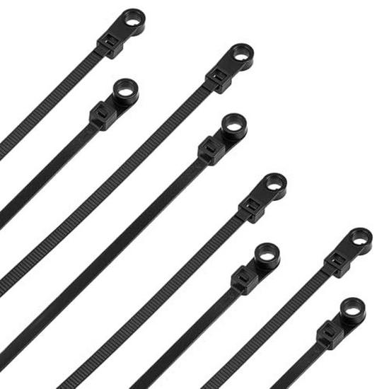 Fixed Head Nylon Screw Hole Cable Tie, Self-Locking Wire Bundle
Fixed Head Nylon Screw Hole Cable Tie, Self-Locking Wire Bundle