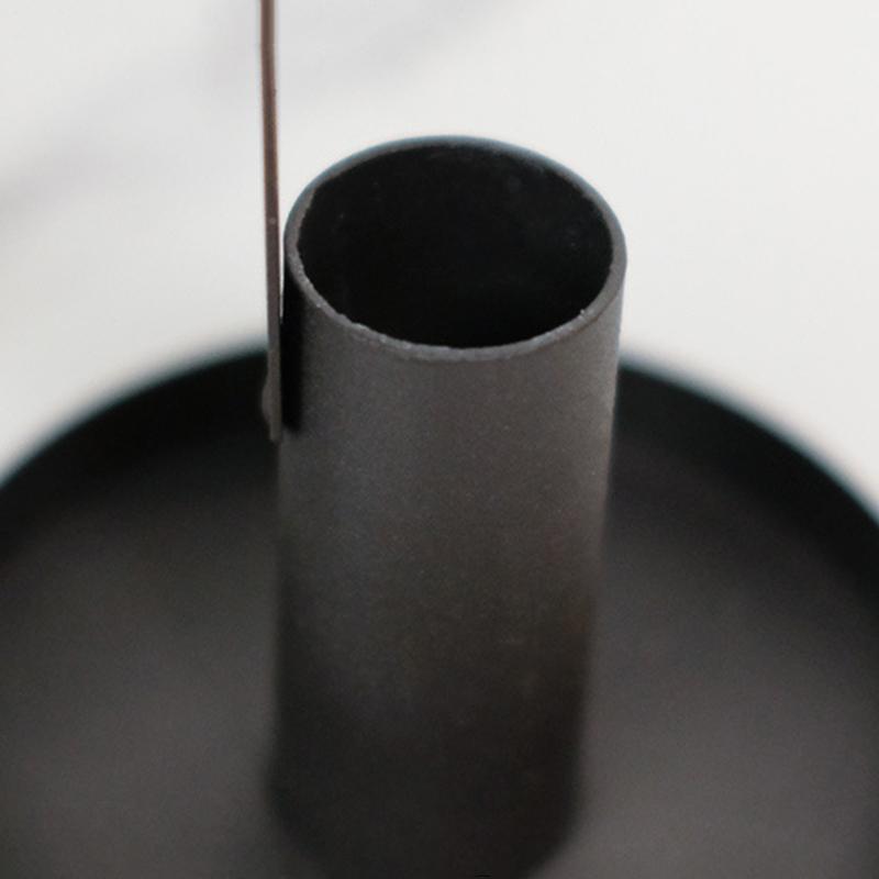 Iron Black Candle Holders Nordic Simple Style Wrought Rack Candle Bases
Iron Black Candle Holders Nordic Simple Style Wrought Rack Candle Bases