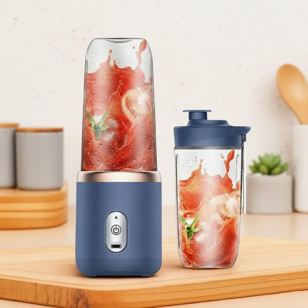 Portable USB Juice Extractor Mini Blender Dual Cup Manual Juicer Home Kitchen Small Appliance Handheld Fruit Vegetable Juicer синій
Portable USB Juice Extractor Mini Blender Dual Cup Manual Juicer Home Kitchen Small Appliance Handheld Fruit Vegetable Juicer синій