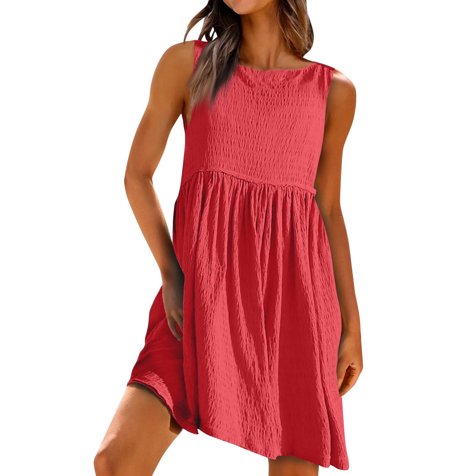 Жіночий повсякденний сарафан Літній камзол Симпатична пляжна сукня в стилі бохо з квітковим вирізом Сукні-майки з круглим вирізом Пляжна сукня XL червоний
Жіночий повсякденний сарафан Літній камзол Симпатична пляжна сукня в стилі бохо з квітковим вирізом Сукні-майки з круглим вирізом Пляжна сукня XL червоний