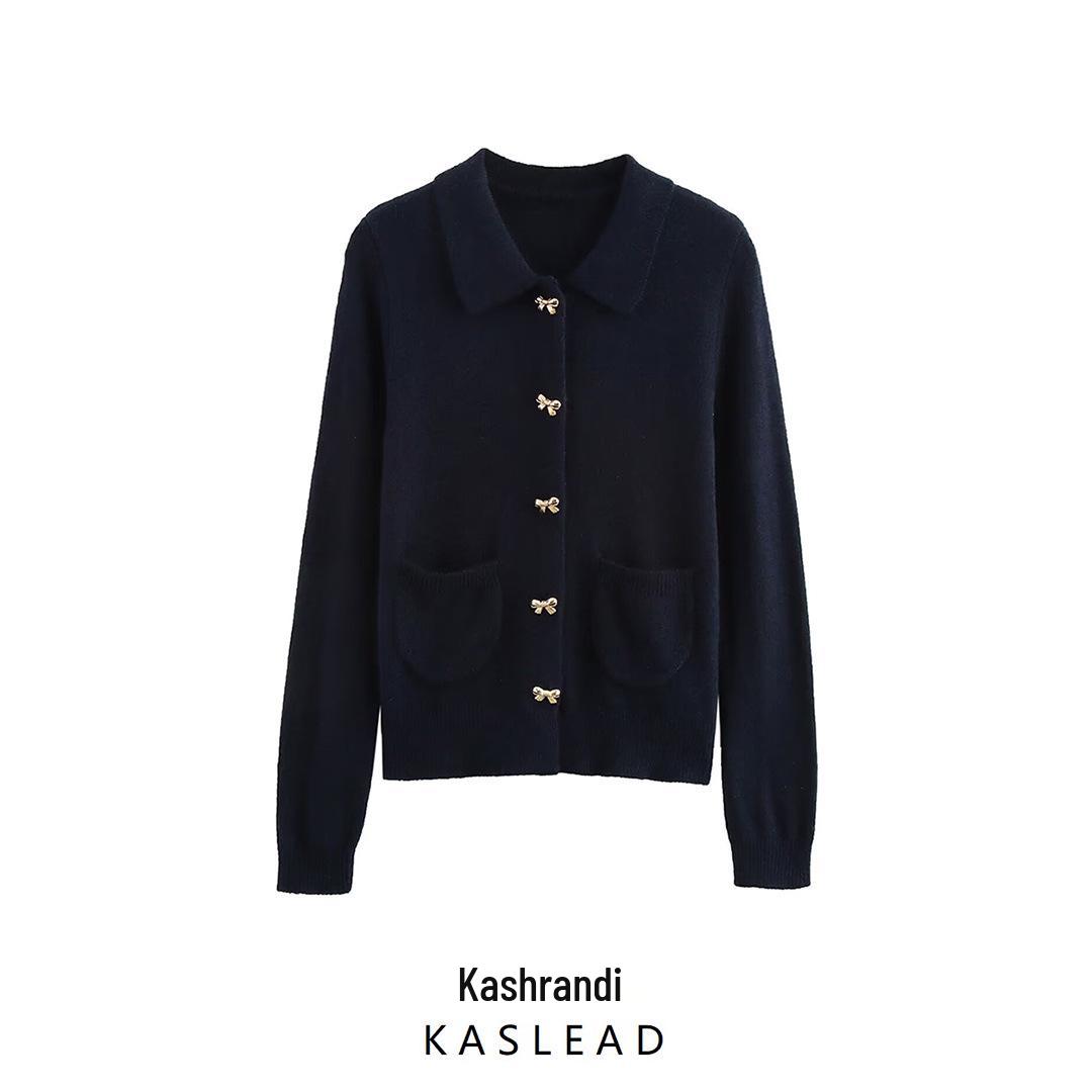 2024 Winter Women s European & American Bow Single-Breasted Long Sleeve Cardigan M темно-синий
2024 Winter Women s European & American Bow Single-Breasted Long Sleeve Cardigan M темно-синий