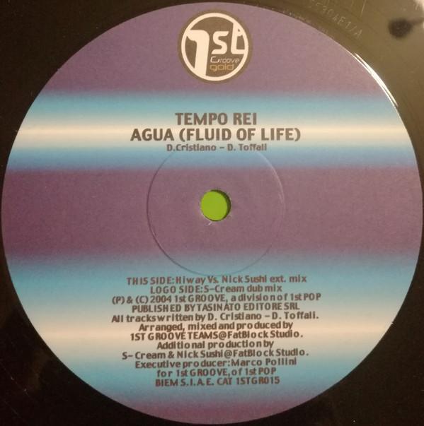 12inch Record TEMPO REI - Agua (Fluid Of Life) 1STGR015 1st Groove 2004 Italy Dance & Electronica Used
12inch Record TEMPO REI - Agua (Fluid Of Life) 1STGR015 1st Groove 2004 Italy Dance & Electronica Used