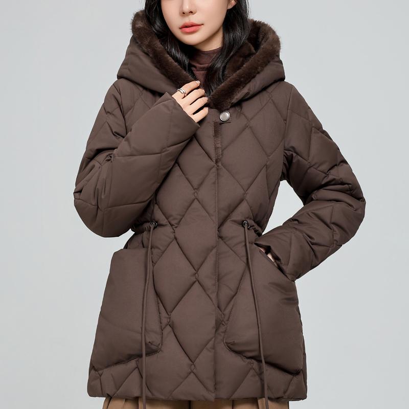 Модные женские зимние пальто с капюшоном, элегантные, толстые, теплые зимние парки, женская куртка 2XL коричневый
Модные женские зимние пальто с капюшоном, элегантные, толстые, теплые зимние парки, женская куртка 2XL коричневый