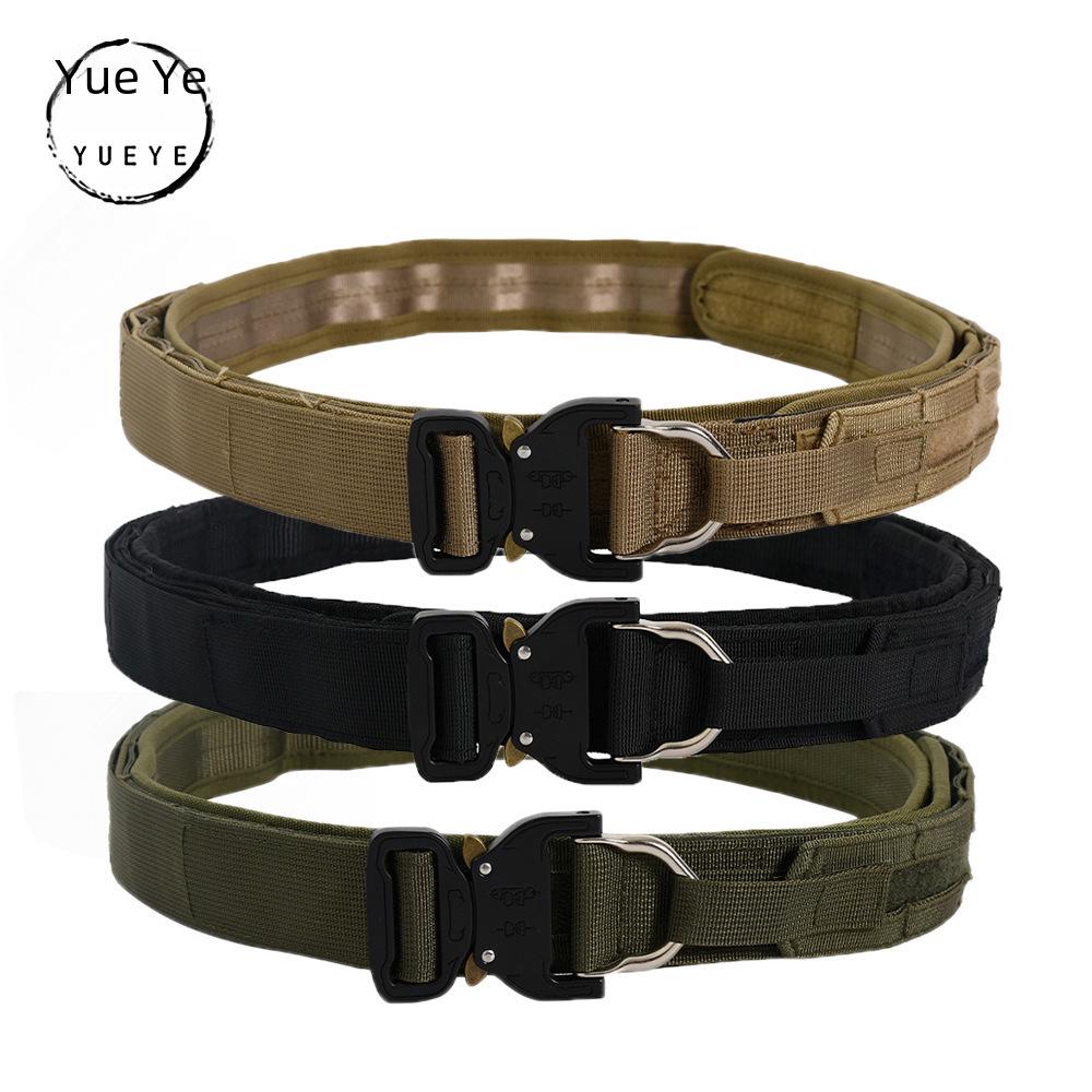 3.8cm Double-Layer Tactical Nylon Belt with Upgraded Cobra Buckle for Outdoor and Military Use 125cm зелёный
3.8cm Double-Layer Tactical Nylon Belt with Upgraded Cobra Buckle for Outdoor and Military Use 125cm зелёный