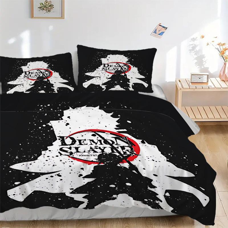 3pcs Demon Slayer Comforter Set - Four Seasons Home High,Machine Washable Bedspread with Pillowcases (No Filling) yy250909071 135x200cm
3pcs Demon Slayer Comforter Set - Four Seasons Home High,Machine Washable Bedspread with Pillowcases (No Filling) yy250909071 135x200cm