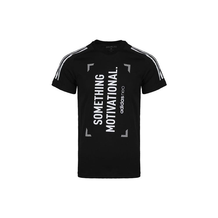 Adidas Neo Letter Stripe Printed Round Neck Short Sleeve T-Shirt Men Tops Black DT8294 M
Adidas Neo Letter Stripe Printed Round Neck Short Sleeve T-Shirt Men Tops Black DT8294 M