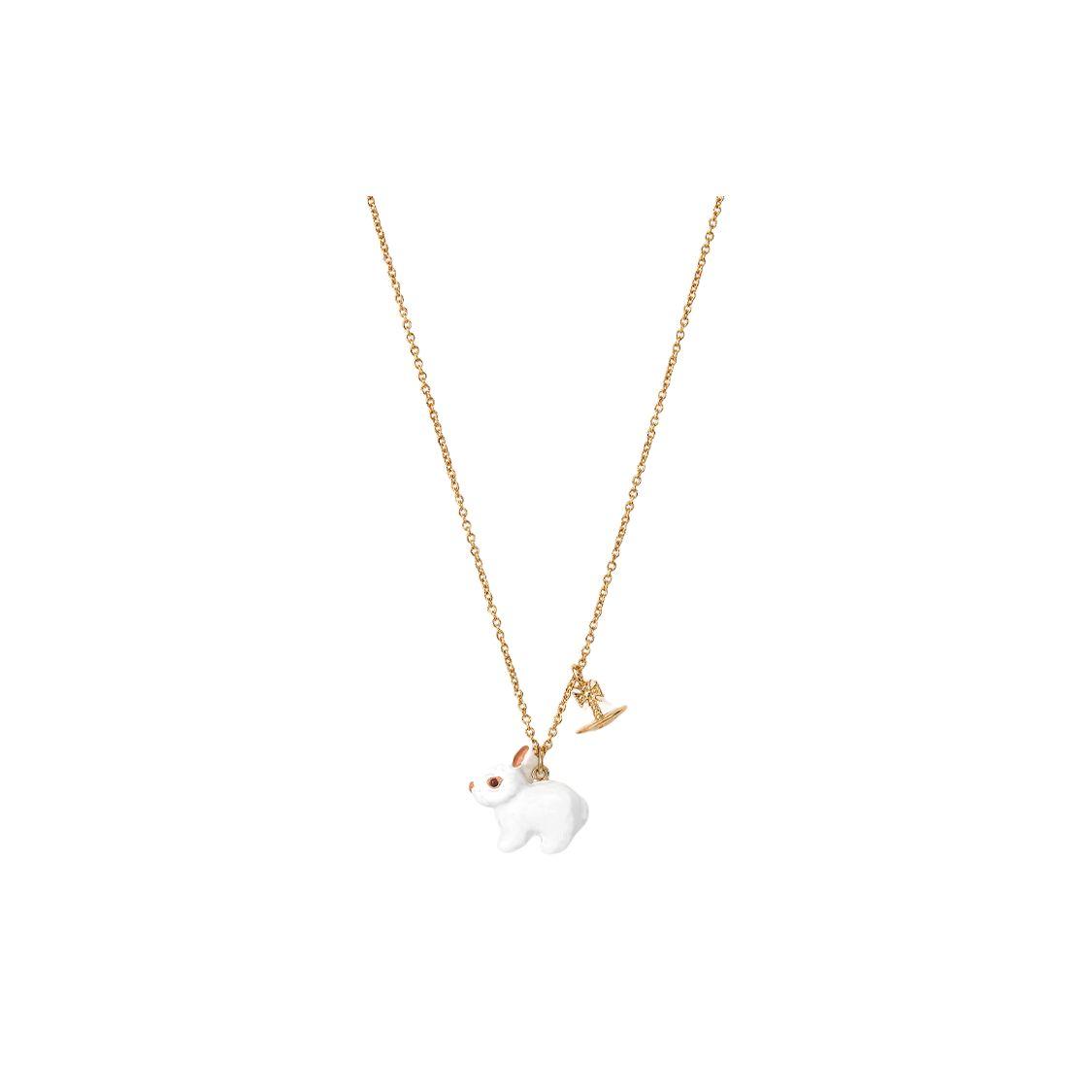 Vivienne Westwood Cny Rabbit Necklace Men necklace Brass Enamel 505127684 Box+Shopping Bag
Vivienne Westwood Cny Rabbit Necklace Men necklace Brass Enamel 505127684 Box+Shopping Bag