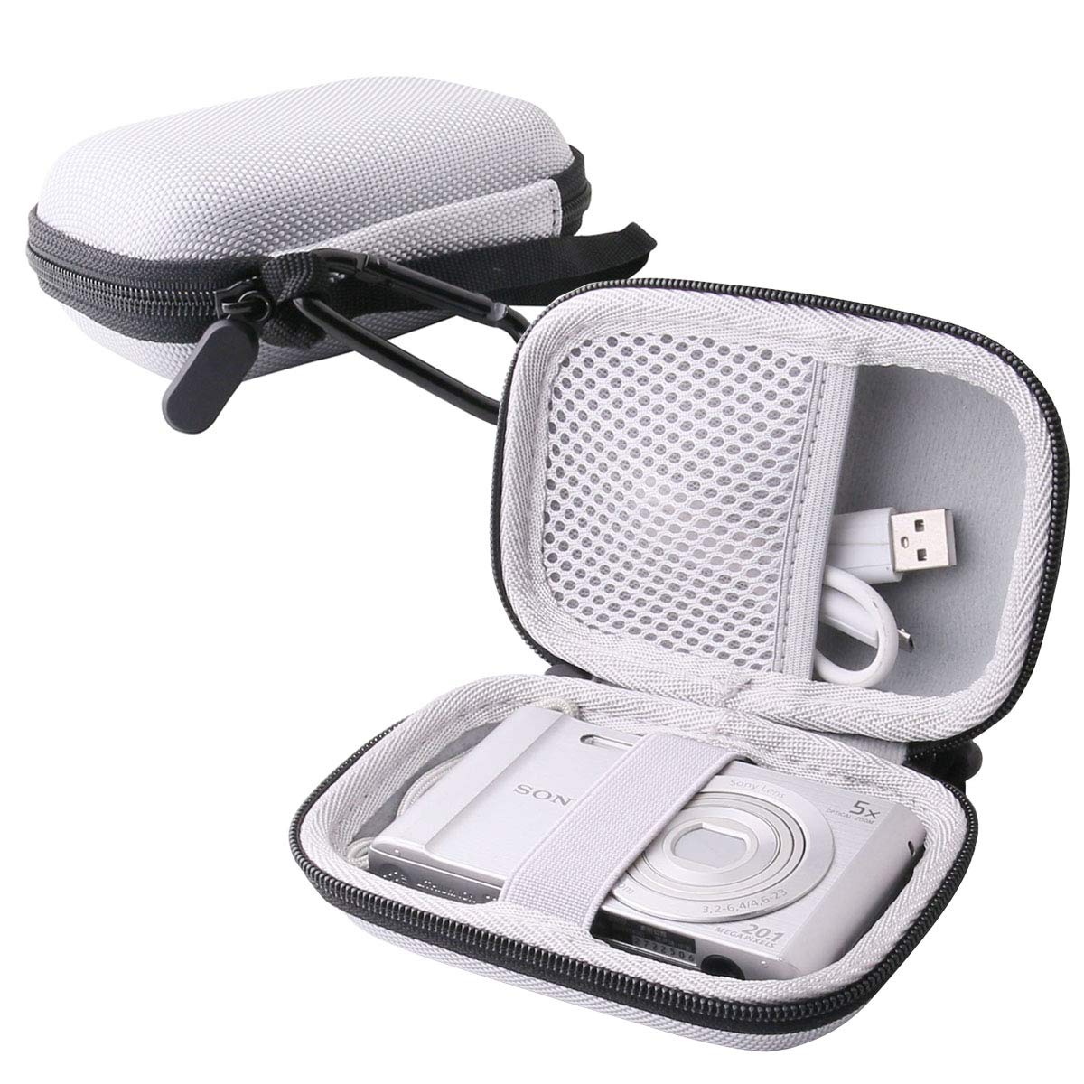 Sony SONY Cyber-shot DSC-W830 DSC-WX500 Cyber-shot WX350 Digital Camera Dedicated Storage Case (Gray)
Sony SONY Cyber-shot DSC-W830 DSC-WX500 Cyber-shot WX350 Digital Camera Dedicated Storage Case (Gray)