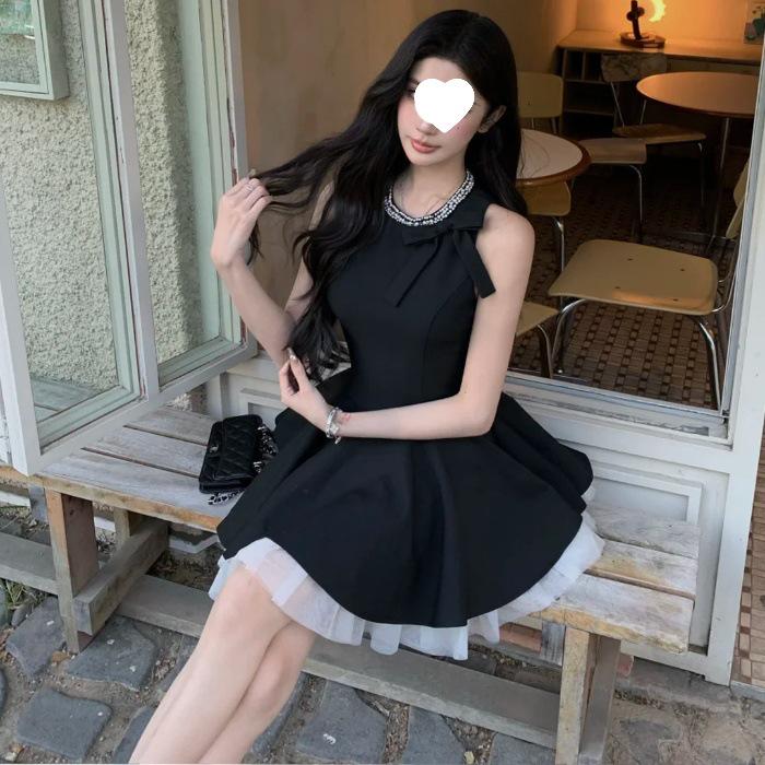 Elegant Sleeveless Slim Black Dress for Women s Summer Birthday Party M
Elegant Sleeveless Slim Black Dress for Women s Summer Birthday Party M