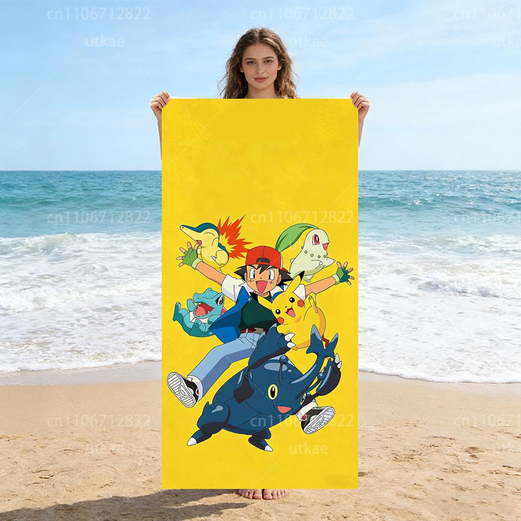 Extra Large Quick-Drying Microfiber Beach Towel - Pokemon Design, Super Absorbent & Lightweight W40*H60(CM)
Extra Large Quick-Drying Microfiber Beach Towel - Pokemon Design, Super Absorbent & Lightweight W40*H60(CM)