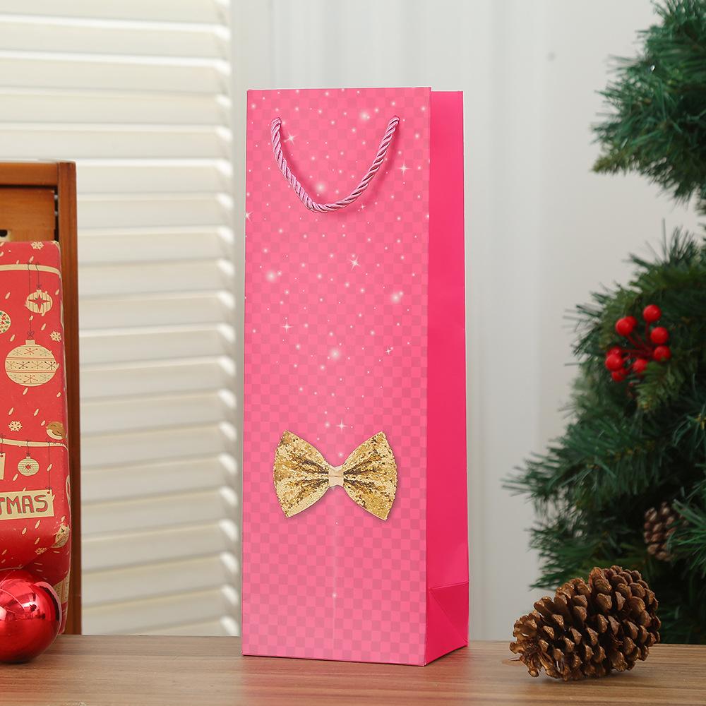 20pcs Elegant Wine Gift Bags Bow Paper Bottle Packaging Bags with Handles for Red Wine Champagne Party Gifts 20pcs&36x12.5x8.5cm
20pcs Elegant Wine Gift Bags Bow Paper Bottle Packaging Bags with Handles for Red Wine Champagne Party Gifts 20pcs&36x12.5x8.5cm