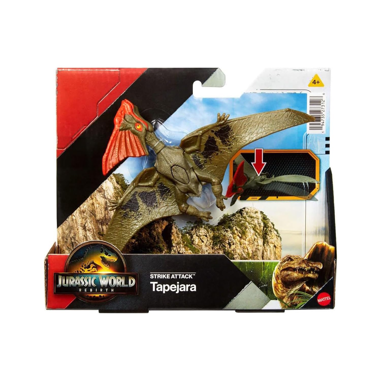 Мир Юрского периода Возрождение Ударная Атака Лента Яра Фигурка
Мир Юрского периода Возрождение Ударная Атака Лента Яра Фигурка