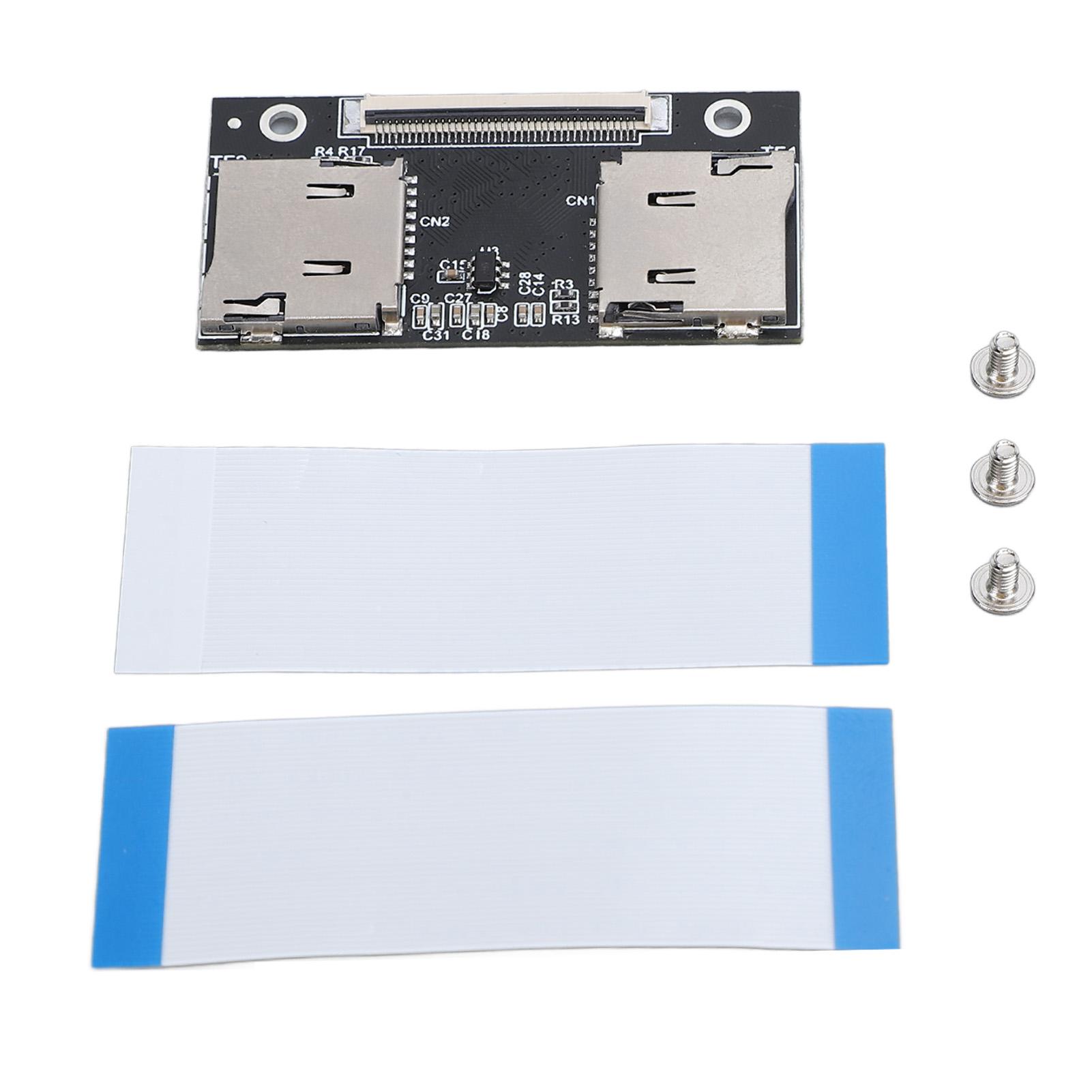 Адаптер для двох карт пам яті Micro PCB до CE ZIF SSD для ноутбуків, ігрових консолей, чорний
Адаптер для двох карт пам яті Micro PCB до CE ZIF SSD для ноутбуків, ігрових консолей, чорний