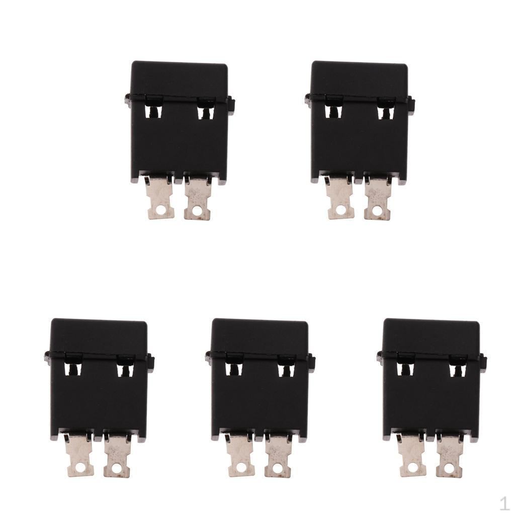 5pcs 30A JH-703FC Blade Standard Middle Holder Box Clip w/ Cover Mini Size and Easy Installation
5pcs 30A JH-703FC Blade Standard Middle Holder Box Clip w/ Cover Mini Size and Easy Installation