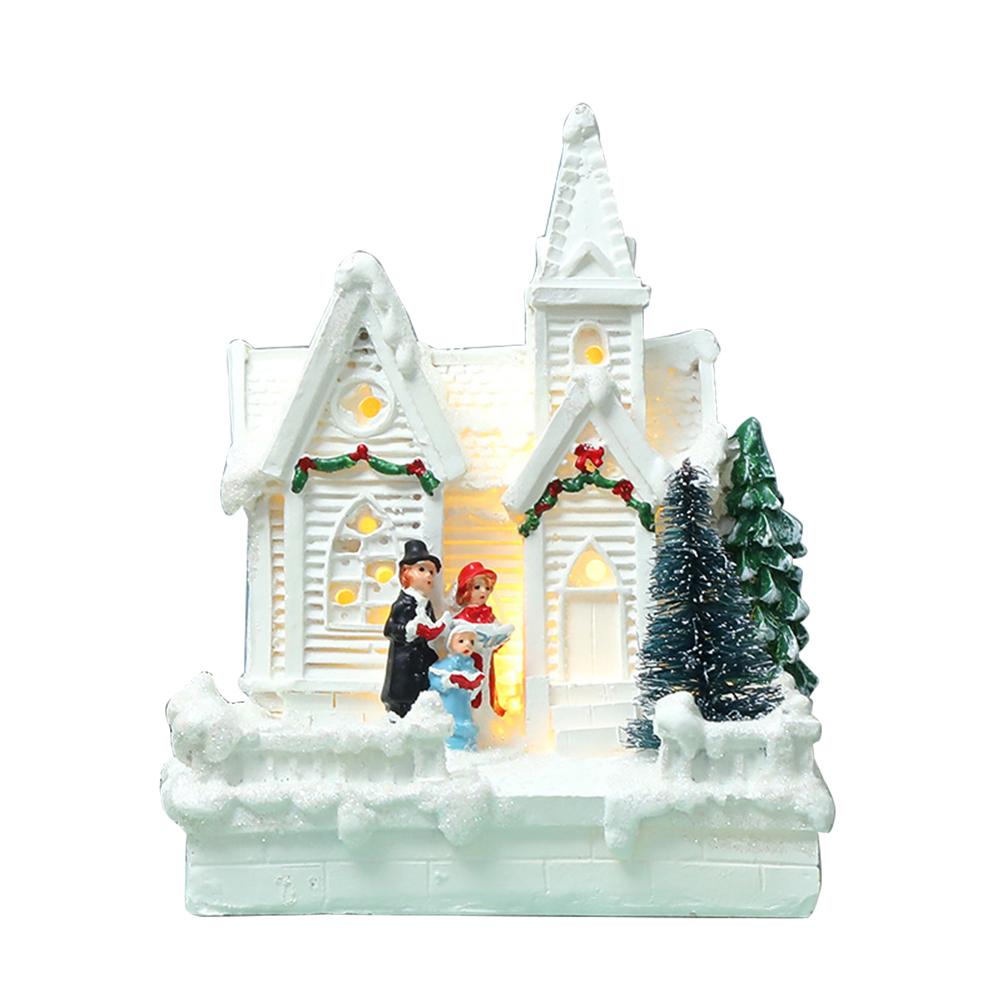 Christmas Village Ornament LED Lighted Christmas Village Houses with Figurines Christmas Village
Christmas Village Ornament LED Lighted Christmas Village Houses with Figurines Christmas Village