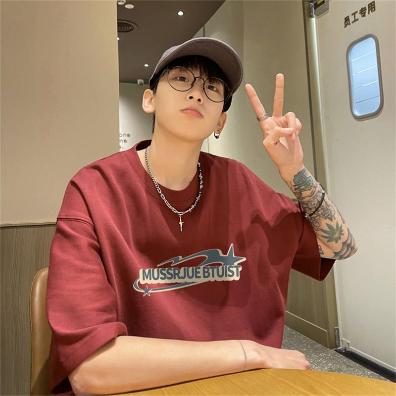 Heavy duty short sleeved T-shirt for men, summer new style American pure cotton trendy brand base white loose half sleeved T-shirt 3XL
Heavy duty short sleeved T-shirt for men, summer new style American pure cotton trendy brand base white loose half sleeved T-shirt 3XL