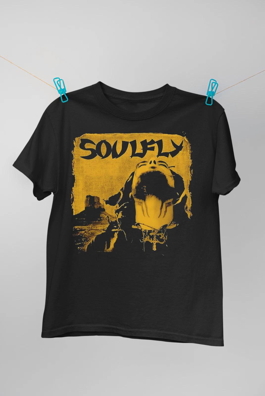 Vintage Soulfly Band Gift Friends Cotton Black All Size Men Women Shirt US202 S
Vintage Soulfly Band Gift Friends Cotton Black All Size Men Women Shirt US202 S