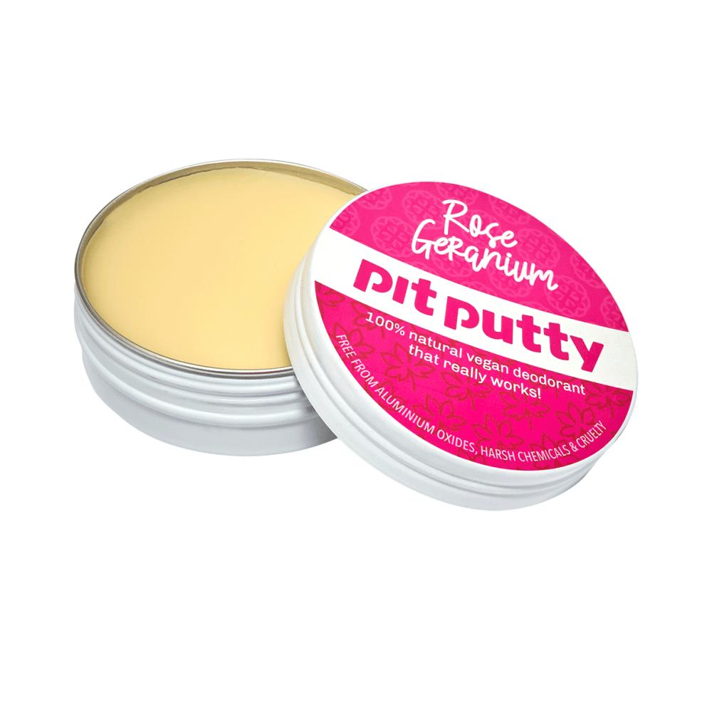 Natural Deodorant Tin - Rose Geranium
Natural Deodorant Tin - Rose Geranium