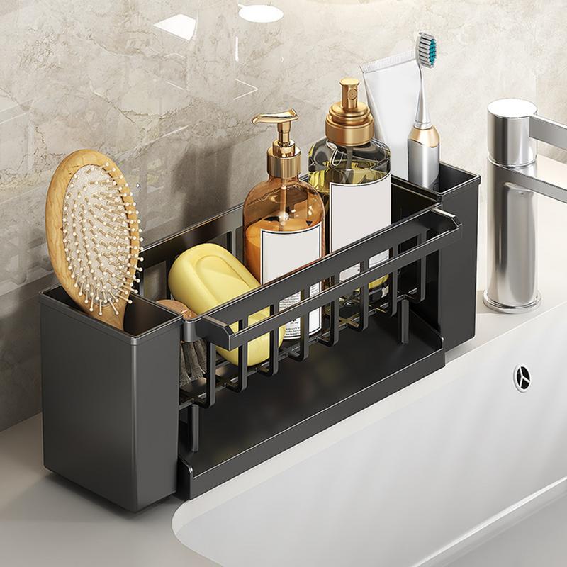 Self-draining Sink Shelf Soap Sponge Holder Dishcloth Towel Rack filter basket Kitchen Sink Drain Rack Organizer accessory белый
Self-draining Sink Shelf Soap Sponge Holder Dishcloth Towel Rack filter basket Kitchen Sink Drain Rack Organizer accessory белый