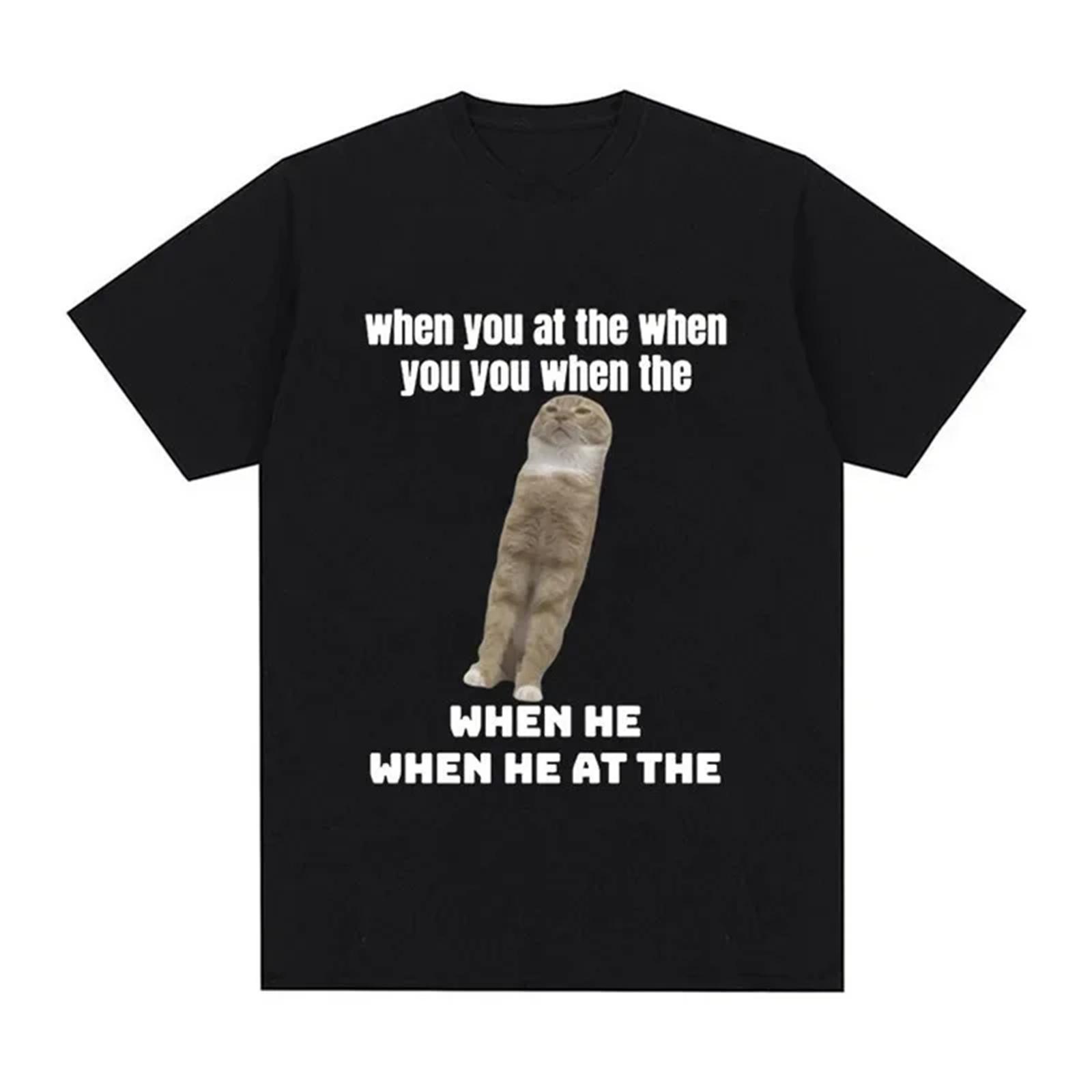 Fashionable Cotton Cat Joke T-Shirt Short Sleeve Crew Neck for Men And Women Streetwear Style Fun And Interesting Design XXXXXL різнокольоровий
Fashionable Cotton Cat Joke T-Shirt Short Sleeve Crew Neck for Men And Women Streetwear Style Fun And Interesting Design XXXXXL різнокольоровий