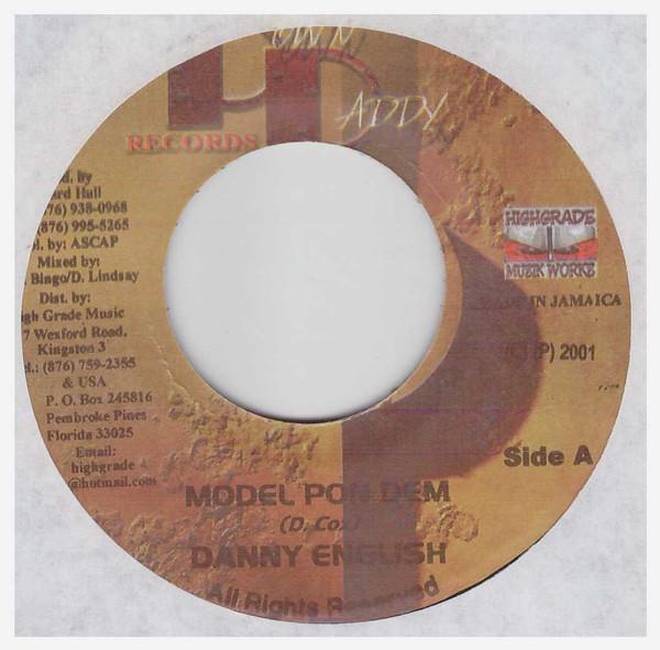 7inch Record DANNY ENGLISH - Model Pon Dem NONE Pown Daddy Reco 2001 Jamaica Reggae, Ska & Dub Used
7inch Record DANNY ENGLISH - Model Pon Dem NONE Pown Daddy Reco 2001 Jamaica Reggae, Ska & Dub Used