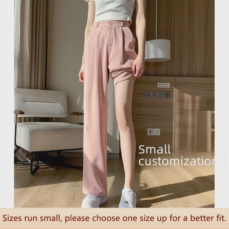 Women s Wide-Leg Ice Silk Short Suit Pants, XS, for 150cm Tall - Summer Nine-Point Length M
Women s Wide-Leg Ice Silk Short Suit Pants, XS, for 150cm Tall - Summer Nine-Point Length M