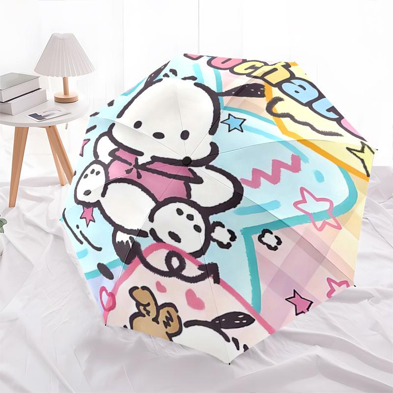 1pc Pochacco Automatic Folding Umbrella - Portable 3-Fold Design with 8-Bone Iron Frame for Outdoor Use, Perfect Gift for Fans, Travelers, and Daily U
1pc Pochacco Automatic Folding Umbrella - Portable 3-Fold Design with 8-Bone Iron Frame for Outdoor Use, Perfect Gift for Fans, Travelers, and Daily U